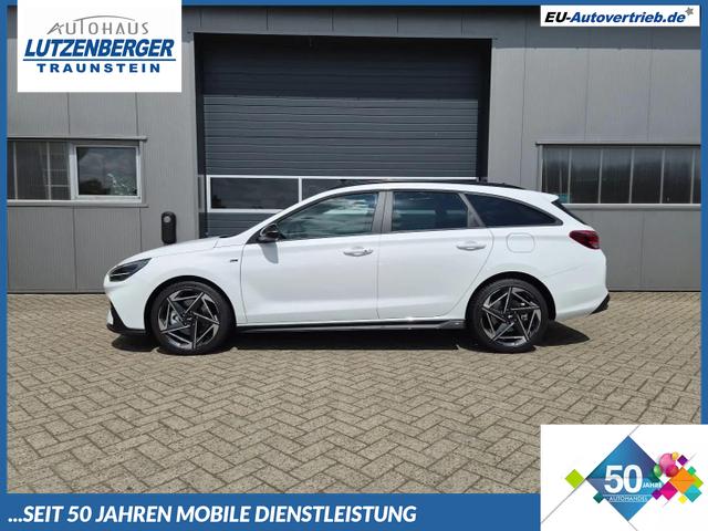 Hyundai i30 Kombi - 1.6 T-GDI 150PS Automatik N-Line Sitzheizung Lenkradheizung Klimaautomatik Navi 10,3"-Touchscreen Bluelink Apple CarPlay + Android Auto PDC v+h R&uuml;ckf.Kamera 18-LM