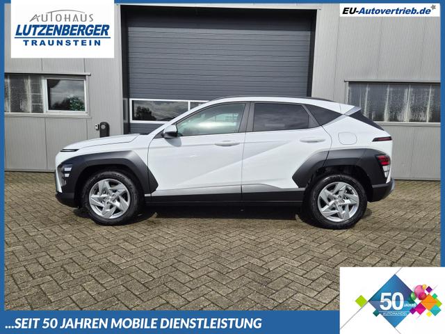 Hyundai KONA - Trend 1.6 T-GDI 150PS Automatik Voll-LED-Scheinw. Sitzheizung Lenkradheizung ACC Klimaautomatik Navi Touchscreen DAB+ Apple CarPlay + Android Auto PDC v+h R&uuml;ckf.Kamera 2xKeyless 17-LM