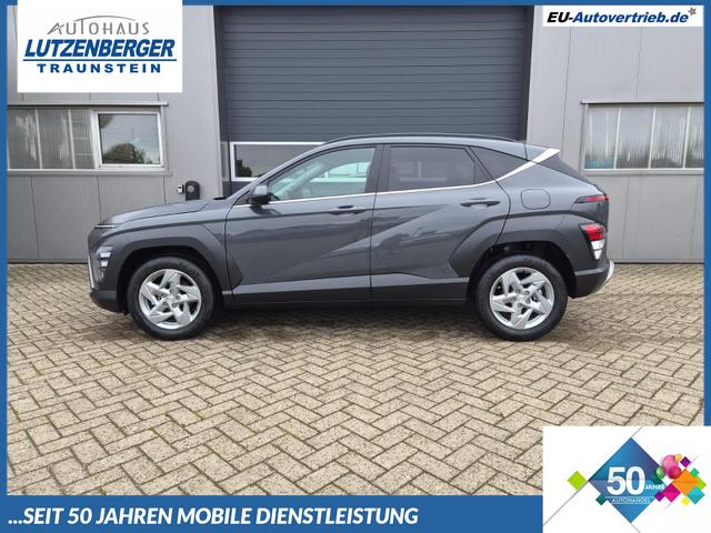Hyundai KONA - Trend 1.6 T-GDI 150PS Voll-LED-Scheinw. Sitzheizung Lenkradheizung Klimaautomatik Tempomat Navi Touchscreen DAB+ Apple CarPlay + Android Auto PDC v+h R&uuml;ckf.Kamera 2xKeyless 17-LM
