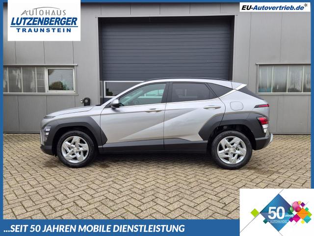 Hyundai KONA - Trend 1.6 T-GDI 150PS Voll-LED-Scheinw. Sitzheizung Lenkradheizung Klimaautomatik Tempomat Navi Touchscreen DAB+ Apple CarPlay + Android Auto PDC v+h R&uuml;ckf.Kamera 2xKeyless 17-LM