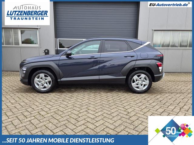 Hyundai KONA - Trend 1.6 T-GDI 150PS Voll-LED-Scheinw. Sitzheizung Lenkradheizung Klimaautomatik Tempomat Navi Touchscreen DAB+ Apple CarPlay + Android Auto PDC v+h R&uuml;ckf.Kamera 2xKeyless 17-LM