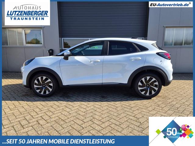Ford Puma - Titanium 1.0 EcoBoost Hybrid 125PS Automatik R&uuml;ckf.Kamera Klimaautomatik Sitzheizung Lenkradheizung Frontscheibe beheizb. LED-Scheinwerfer SYNC4 Bluetooth Apple CarPlay Android Auto PDC v+h