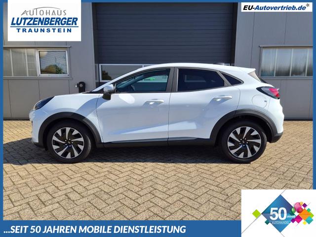 Ford Puma - Titanium 1.0 EcoBoost Hybrid 125PS Automatik abnehm. AHK ACC 4xKamera Klimaautomatik Sitzheizung Lenkradheizung Frontscheibe beheizb. LED-Scheinwerfer SYNC4 Bluetooth Apple CarPlay Android Auto PDC v+h