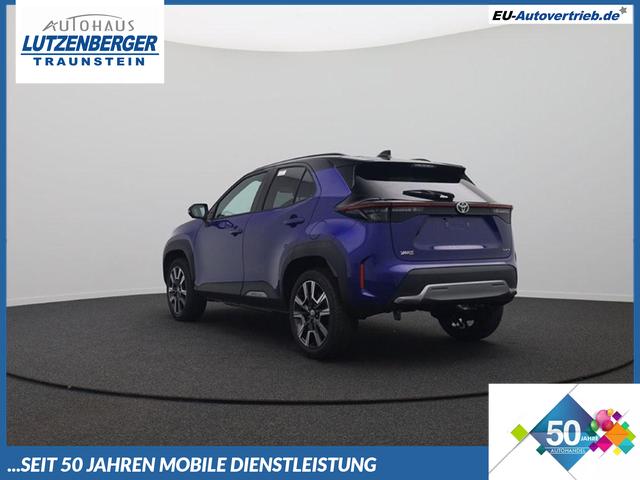 Toyota Yaris Cross - 1.5-l 130PS HEV Automatik Style Matrix-LED 4xKamera elektr. Heckklappe Sitzheizung Lenkradheizung Klimaautomatik Navi Bluetooth wireless Apple CarPlay + Android Auto ACC PDC v+h 18"LM