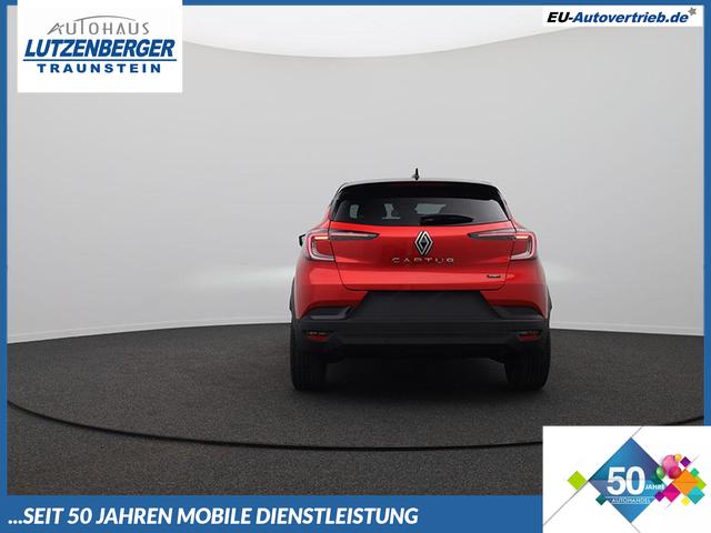 Renault Captur - Techno 1.8 E-TECH Full Hybrid 158PS Automatik Sitzheizung Lenkradheizung R&uuml;ckf.Kamera PDC v+h Klimaautomatik Navi abged.Scheiben Apple CarPlay Android Auto 2xKeyless 18"LM