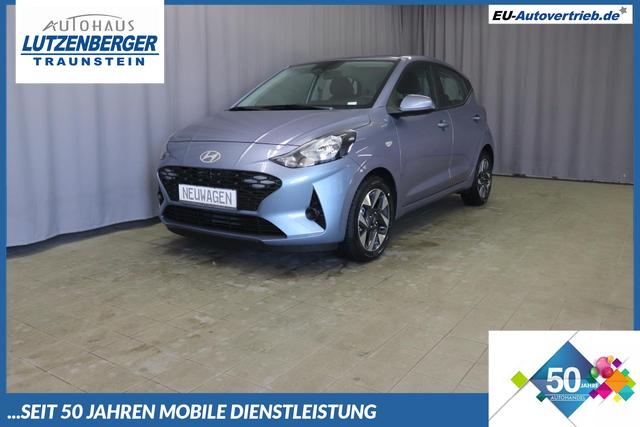 Hyundai i10 - Comfort 1.2 5MT 62kW (84 PS) Radio mit DAB, Apple CarPlay & Android Auto, Rückfahrkamera, 15" Leichtmetallfelgen, Tempolimitassistent, Spursicherheit, Sicherheit vorne, Fernlichtassistent, uvm.