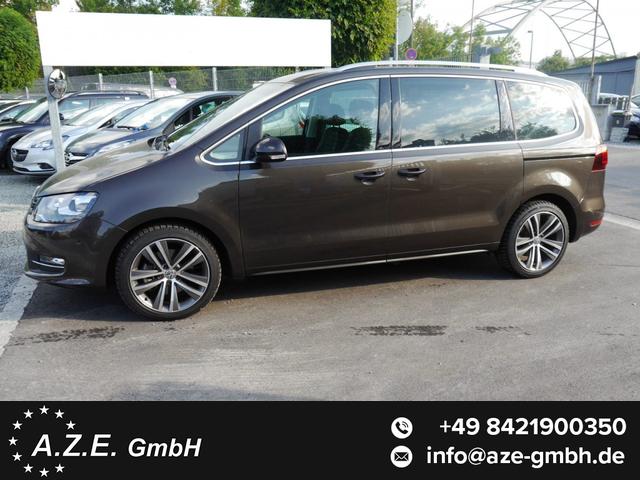 Volkswagen Sharan - 2.0 TDI DPF SCR 4MOTION HIGHLINE * BMT PANORAMA-SD 18 ZOLL* NAVI XENON PARK ASSIST