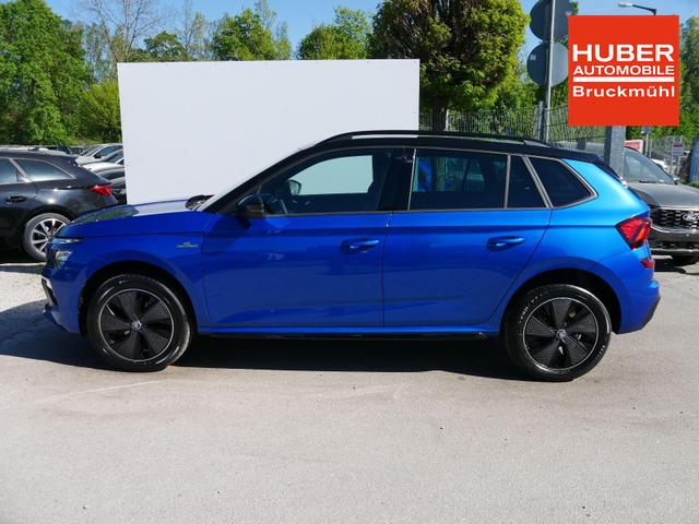 Skoda Kamiq Monte Carlo 1,5 TSI DSG *AHK-SCHWENKBAR*PDC-HINTEN*KAMERA*SHZ*KESSY*LENKRADHEIZUNG* 