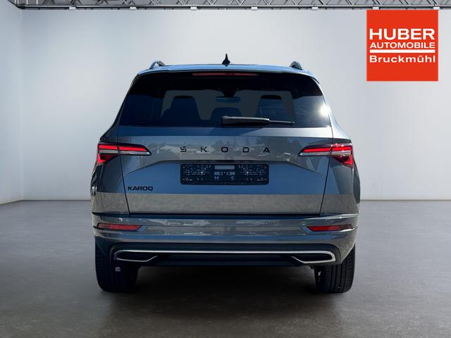 Skoda Karoq 2,0 TDI DSG Sportline 3ZKlima ACC 4x Sitzheizung 2x Einparkhilfe Anh&auml;ngerkupplungKamera 5J Garantie beheizte Windschutzscheibe 