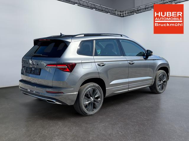 Skoda Karoq 2,0 TDI DSG Sportline 3ZKlima ACC 4x Sitzheizung 2x Einparkhilfe Anh&auml;ngerkupplungKamera 5J Garantie beheizte Windschutzscheibe 