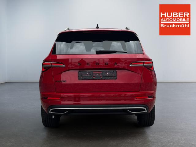 Neue Skoda Karoq Sportline top Austastung 