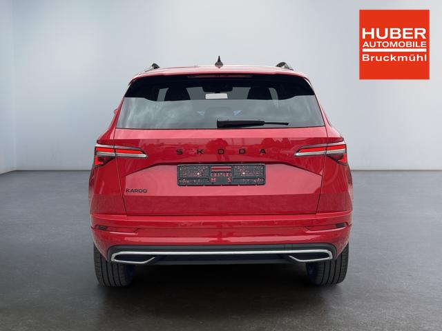Skoda Karoq Sportline 1,5 TSI DSG 2ZKlimaautomatik Canton Anh&auml;ngerkupplung Totewinkel Assistent 2 x Einparkhilfe Kamera 19 Zoll Felgen adaptiver Tempomat 5J Garantie 