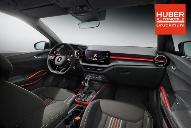 Skoda Fabia Monte Carlo 1,0 TSI 2ZKlima Einparkhilfe 5J Garantie LED 16 Zoll Alu 10Zoll Digitales Cockpit Apple Carplay Sitzheizung 