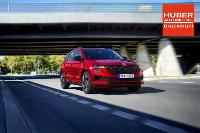 Skoda Karoq Extra Plus 1,0 TSI 2ZoKlima Kamera 2x Einparkhilfe Alu Felgen 5J Garantie Sitzheizung Matrix el Heckklappe ACC 