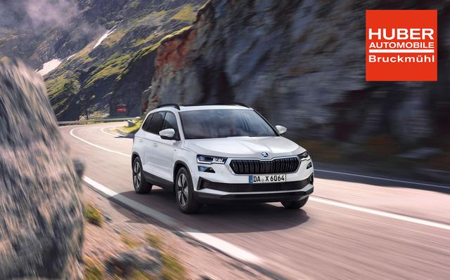 Skoda Karoq Extra Plus 1,0 TSI 2ZoKlima Kamera 2x Einparkhilfe Alu Felgen 5J Garantie Sitzheizung Matrix el Heckklappe ACC 