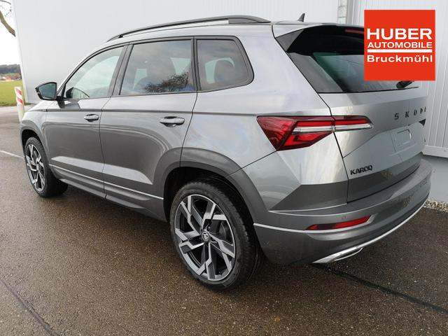 Skoda Karoq Sportline 2.0TDI DSG 4x4 AHK Matrix Pano Sound Leder 19 Zoll 