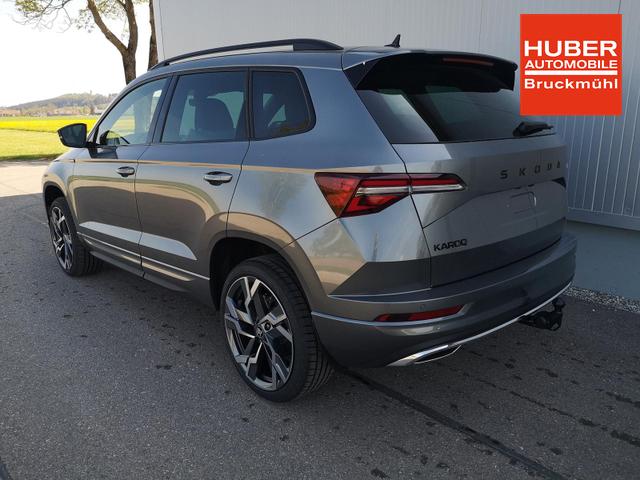 Skoda Karoq Sportline 2.0TDI DSG 4x4 AHK Matrix Leder 19 Zoll 