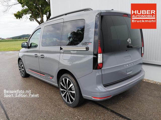 Volkswagen Caddy Basis 1.5TSI Sport Edition ACC Kam GV5 App AHK Reling 