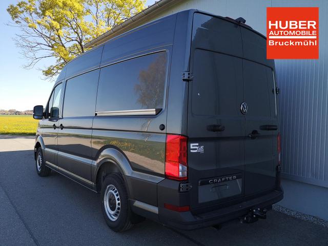 Volkswagen Crafter Kastenwagen Kasten 35 mittellang Hochdach FWD 2.0 TDI L3H3 LED 2 Schiebet&uuml;ren AHK Kamera 270 Grad App PDC GRA 