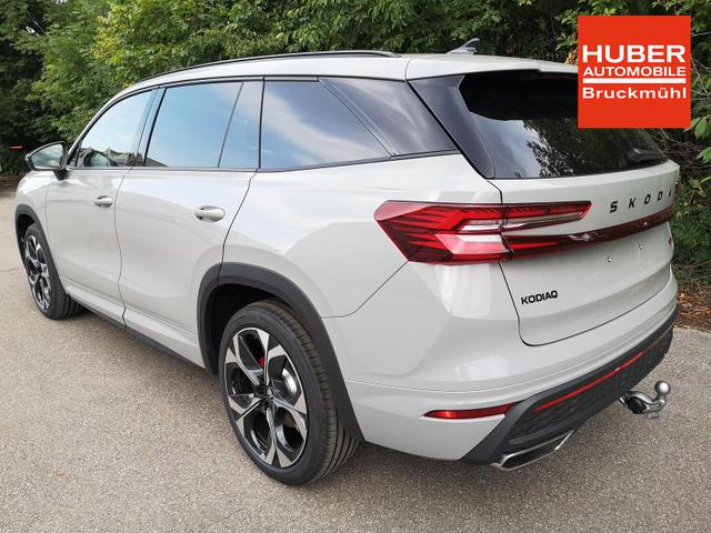Skoda Kodiaq 2.0 TSI 195 kW 4x4 RS DSG Standh. Leder 360 AHK 7 Sitzer Pano Head GV5 