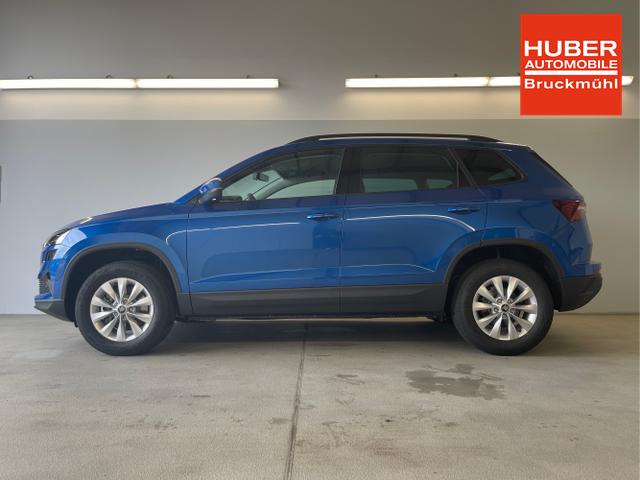 Skoda / Karoq / Blau / / / 150PS DSG AHK+Kessy