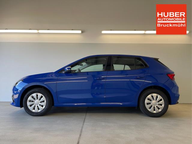 Skoda / Fabia / Blau / / / 115PS App Connect