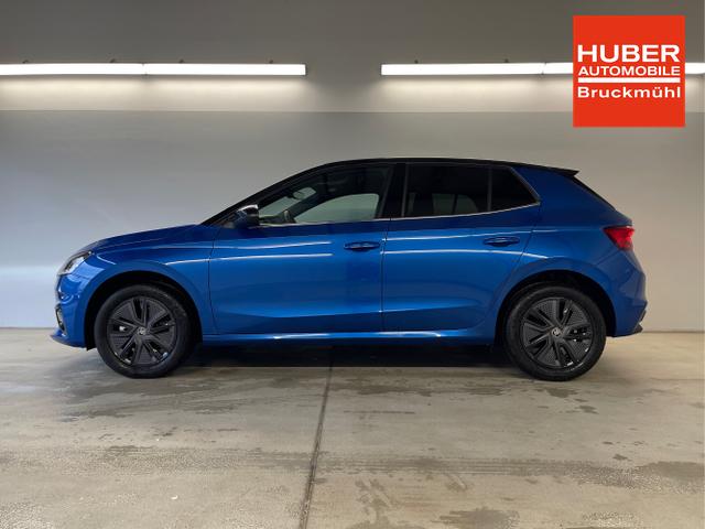 Skoda / Fabia / Blau / / / Selection 115PS DSG AHK+Dynamic+Kamera+Kessy+Alu16+Sitzheiz+Climatron+PDCvohi 