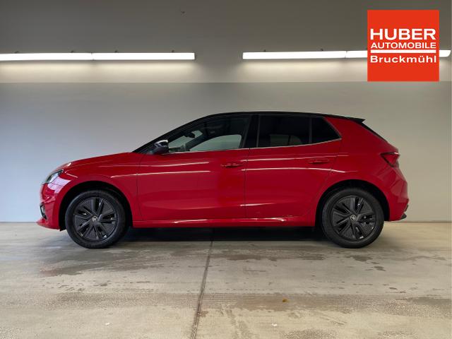 Skoda / Fabia / Rot / / / Selection 115PS DSG Dynamic+Kamera+Kessy+Alu16+Sitzheiz+Climatronic+PDCvo+hi 