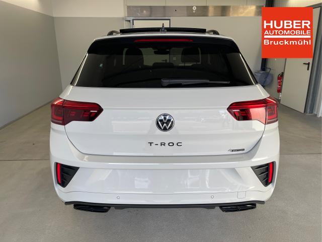 Volkswagen / T-Roc / Grau / / / 190PS 4M DSG Pano+AHK+Black+IQ.Light+IQ.Drive+eHeck+Kamera+Alu19