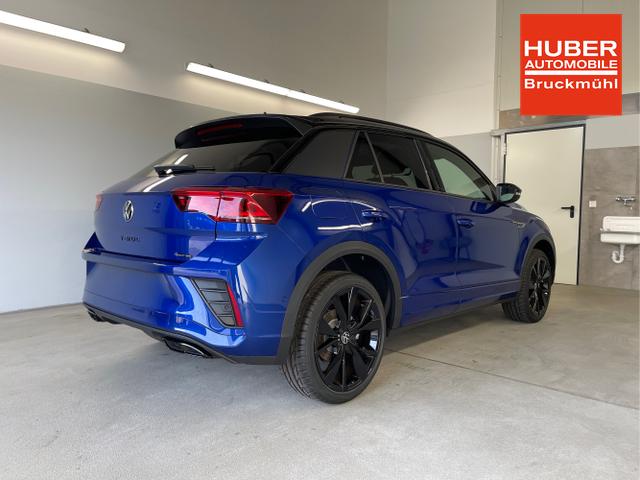 Volkswagen / T-Roc / Blau / / / 190PS 4M DSG Pano+AHK+Black+IQ.Light+IQ.Drive+eHeck+Kamera+Alu19