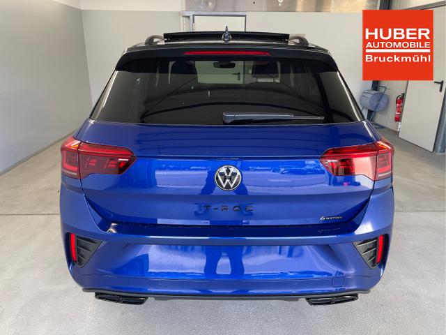 Volkswagen / T-Roc / Blau / / / 190PS 4M DSG Pano+AHK+Black+IQ.Light+IQ.Drive+eHeck+Kamera+Alu19