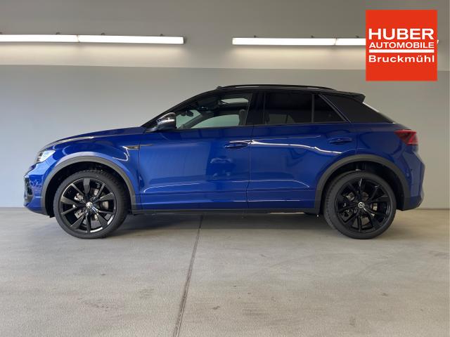 Volkswagen / T-Roc / Blau / / / 190PS 4M DSG Pano+AHK+Black+IQ.Light+IQ.Drive+eHeck+Kamera+Alu19