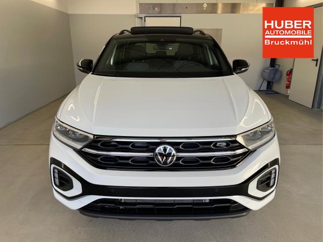 Volkswagen / T-Roc / Weiß / / / 190PS 4M DSG Pano+AHK+Black+IQ.Light+IQ.Drive+eHeck+Kamera+Alu19