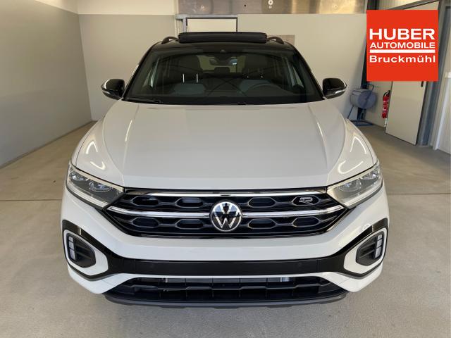 Volkswagen / T-Roc / Grau / / / 190PS 4M DSG Pano+AHK+Black+IQ.Light+IQ.Drive+eHeck+Kamera+Alu19