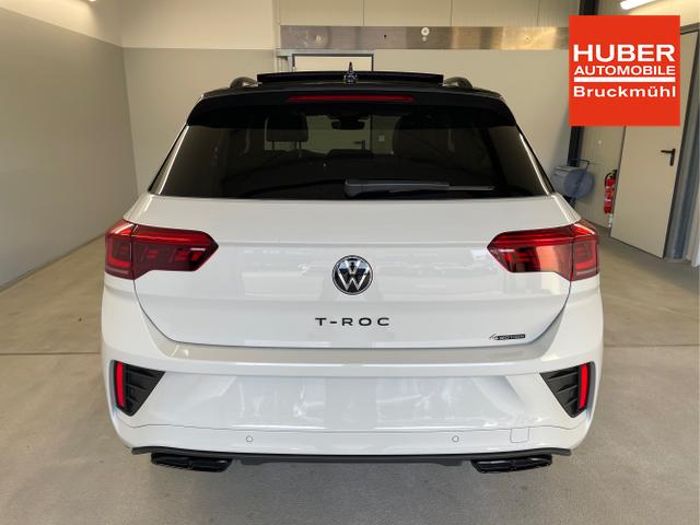 Volkswagen / T-Roc / Grau / / / 190PS 4M DSG Pano+AHK+Black+IQ.Light+IQ.Drive+eHeck+Kamera+Alu19