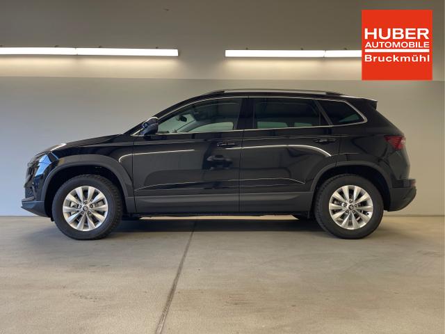 Skoda / Karoq / Schwarz / / / 150PS TDI DSG 4x4 AHK+Navi+ACC+Kamera+Sitzheiz+eHeck+GV5