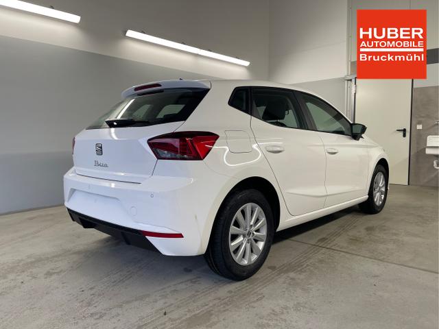 Seat / Ibiza / Weiß / / / 80PS Sitzheizung+App-Connect+GRA+DAB+PDC+Bluetooth