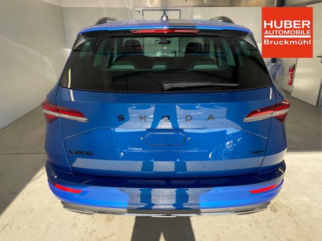 Skoda / Karoq / Blau / / / TSI 4x4 360°+19 Zoll+Navi+AHK