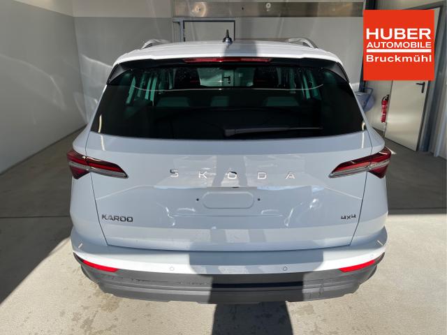 Skoda / Karoq / Wei&szlig; / / / 150PS TDI DSG 4x4 AHK+Navi+ACC+Kamera+Sitzheiz+eHeck+GV5