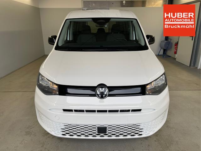Volkswagen / Caddy / Wei&szlig; / / / 115PS AHK+Climatronic+App-Connect+Winter+GVL+PDC+Side u. Lane Assist