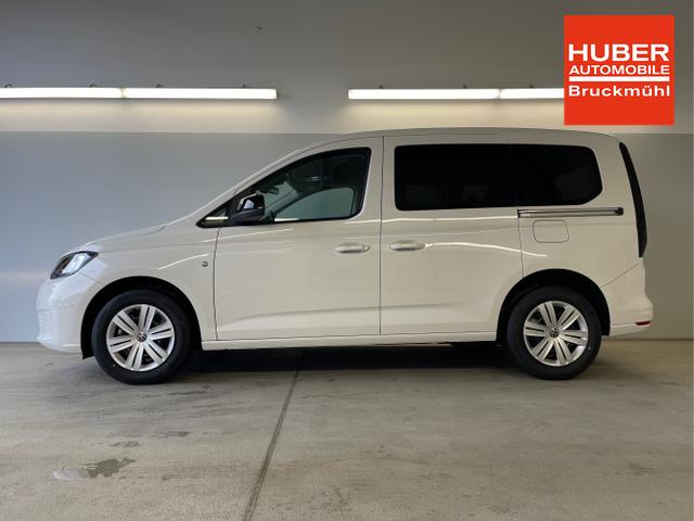 Volkswagen / Caddy / Wei&szlig; / / / 115PS AHK+Climatronic+App-Connect+Winter+GVL+PDC+Side u. Lane Assist