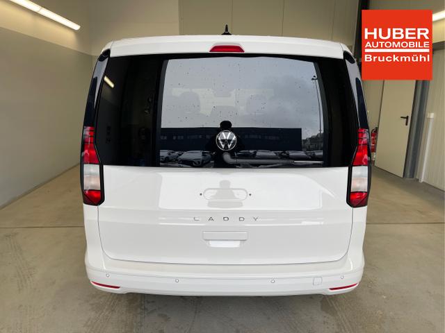 Volkswagen / Caddy / Wei&szlig; / / / 115PS AHK+Climatronic+App-Connect+Winter+GVL+PDC+Side u. Lane Assist