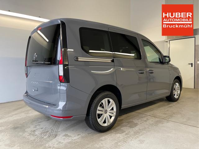Volkswagen / Caddy / Grau / / / 115PS AHK+Climatronic+App-Connect+Winter+GVL+PDC+Side u. Lane Assist