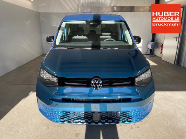 Volkswagen / Caddy / Blau / / / 115PS DSG AHK+Kamera+ACC+Parklenk+SHZ+Side Assist+App-Connect