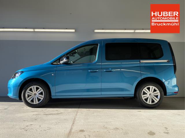 Volkswagen / Caddy / Blau / / / 115PS DSG AHK+Kamera+ACC+Parklenk+SHZ+Side Assist+App-Connect