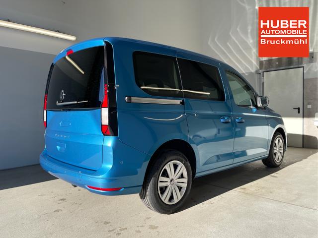 Volkswagen / Caddy / Blau / / / 115PS DSG AHK+Kamera+ACC+Parklenk+SHZ+Side Assist+App-Connect