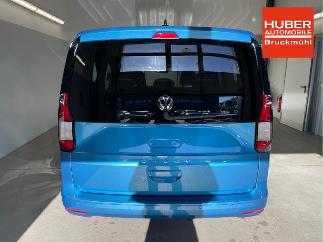 Volkswagen / Caddy / Blau / / / 115PS DSG AHK+Kamera+ACC+Parklenk+SHZ+Side Assist+App-Connect