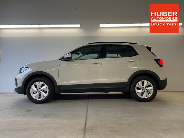 Volkswagen / T-Cross / Grau / / / 95PS PDC vo+hi+Sitzheizung+App+Side+Travel+Stau+ACC+Klima