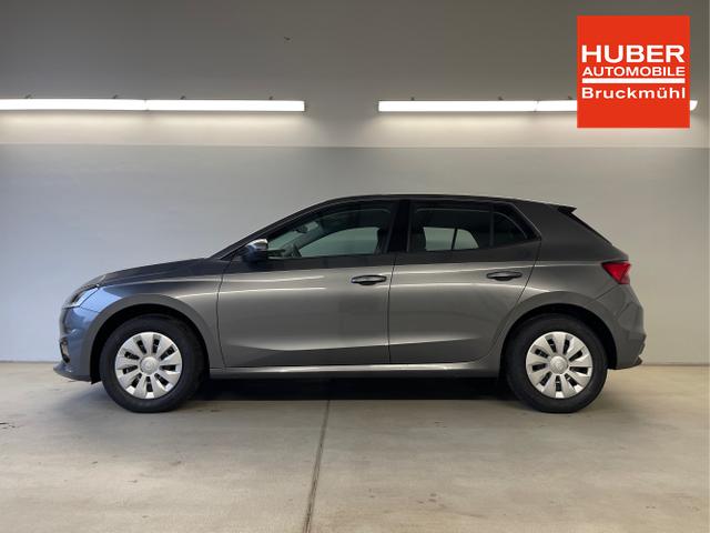 Skoda / Fabia / Grau / / / Drive 115PS GV5+Sitzheiz+AppConnect+LED+Armlehne+Touch+PDC+Nebel