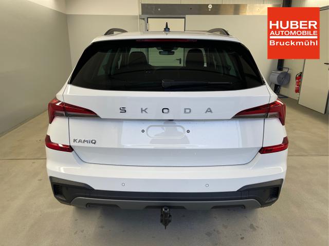 Skoda / KAMIQ / Wei&szlig; / / / 115PS DSG Matrix+AHK+Kamera+PDC vor+hi+Kessy+Sitzheizung+GVL